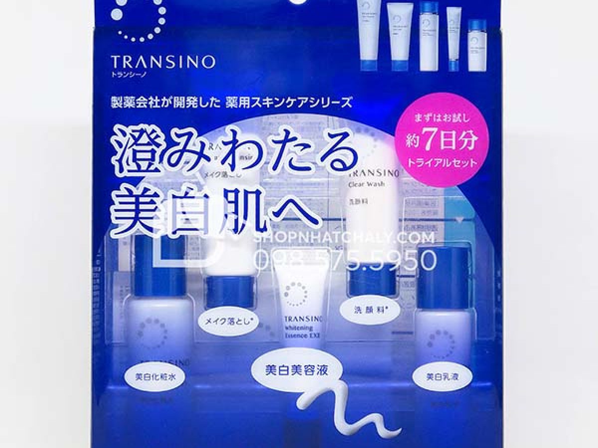 Set mini Transino trị nám 5 món có tốt không? 
