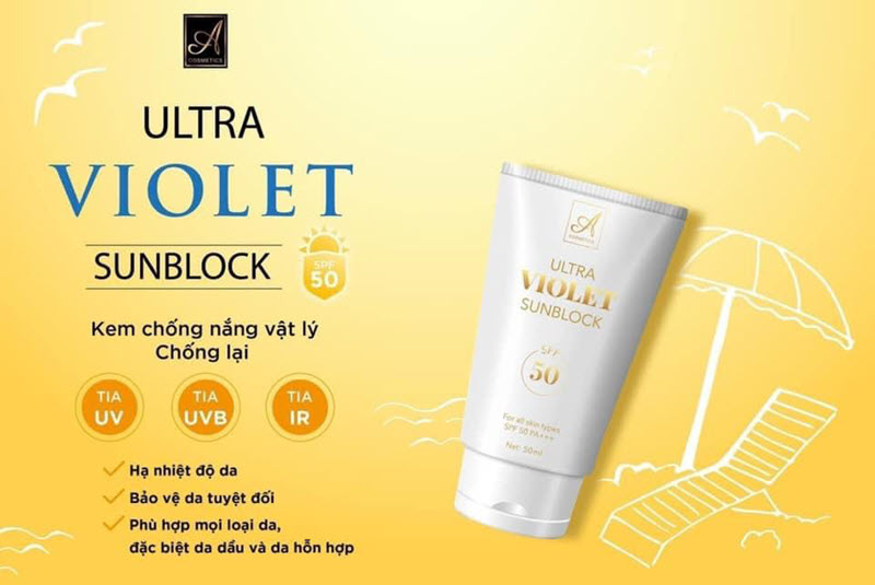 Kem chống nắng A Cosmetic 50ml