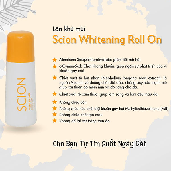 Lăn Khử Mùi Nách Nuskin  Scion