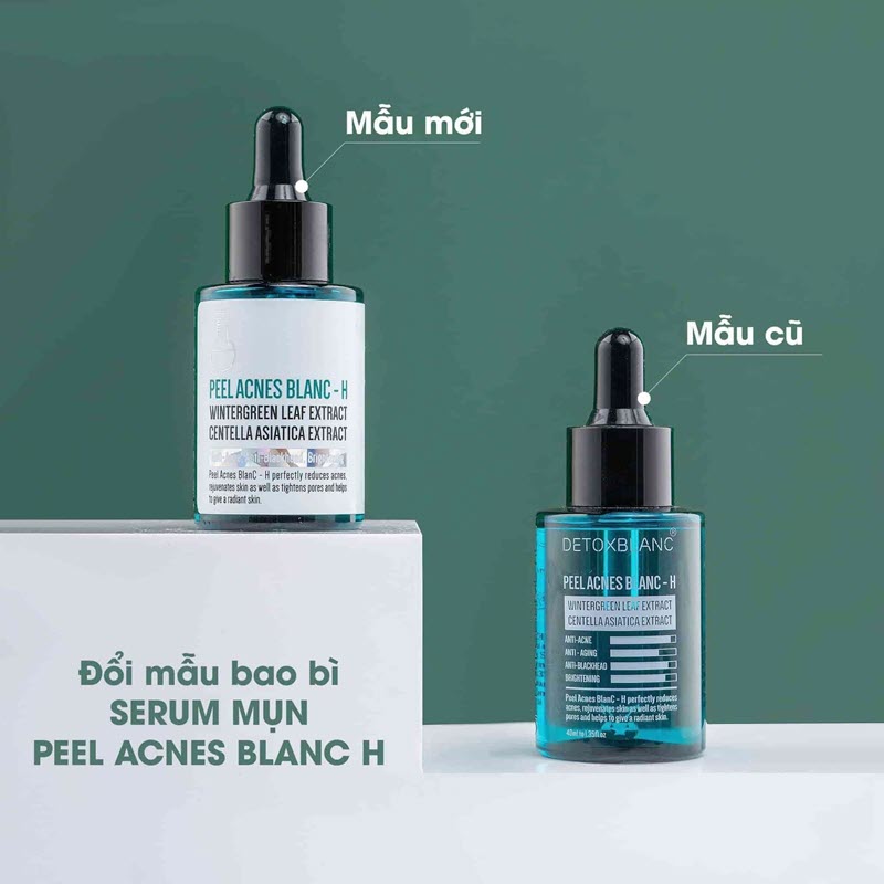Serum trị mụn Detox Blanc lộc đề H