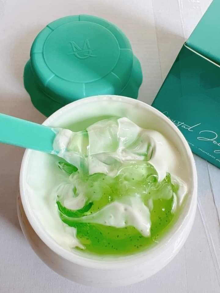 kem body trắng da huyết thanh diệp lục MQ skin