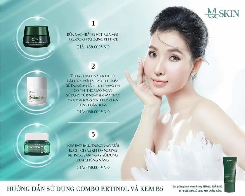 Kem Dưỡng phục hồi da B5  Mqskin