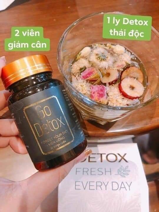 Trà giảm cân golean detox mẫu mới 2019