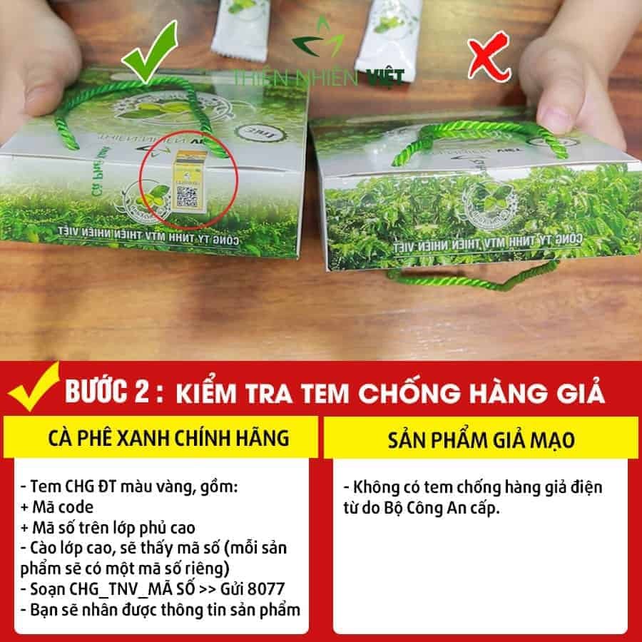 Phân Biệt cafe xanh chính hãng