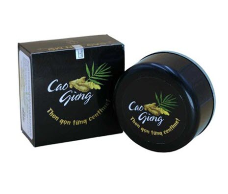 Cao Gừng Tan Mỡ Bụng