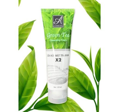 Sữa Rửa Mặt Trà Xanh X2 A Cosmetics