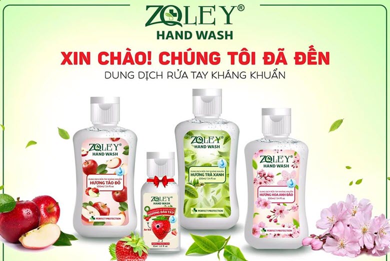 Dung Dịch Rửa Tay Sát Khuẩn Zoley