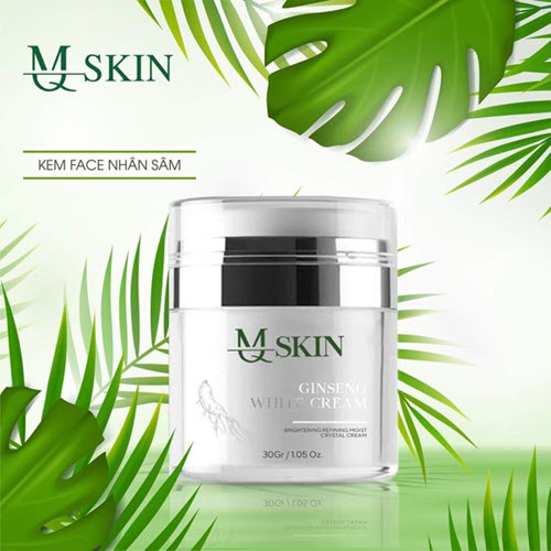 Kem Face Trắng Da Nhân Sâm MQSKIN
