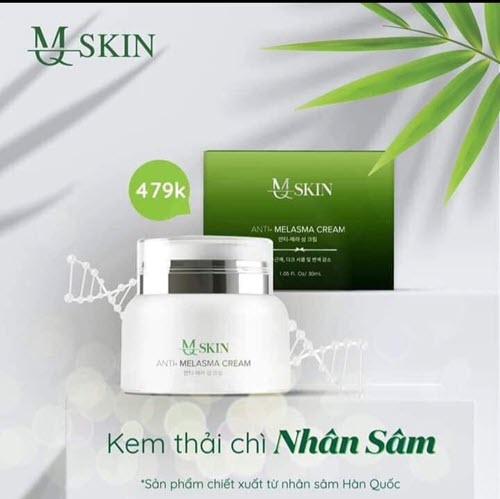 Kem Thải Chì Nhân Sâm MQ Skin