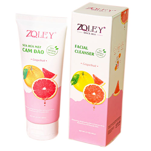 Sữa Rửa Mặt Cam Đào Zoley