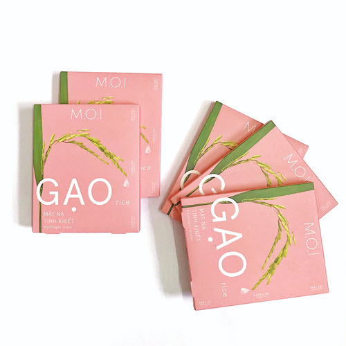 Mặt Nạ Gạo Tinh Khiết M.O.I Rice Hydrogel Mask