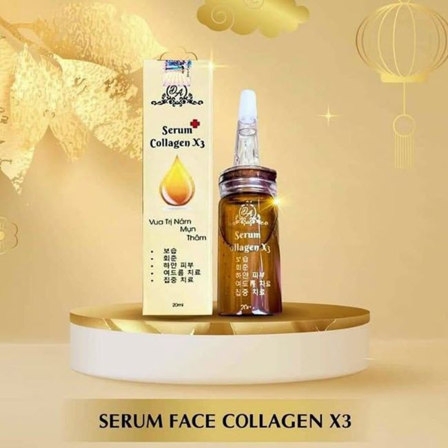 Serum Dưỡng Trị Nám Collagen X3 Đông Anh