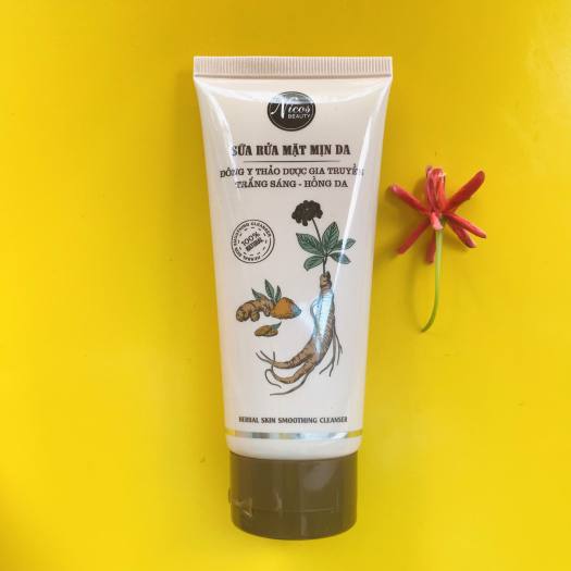 Sữa rửa mặt đông y lớn Nicos mẫu mới