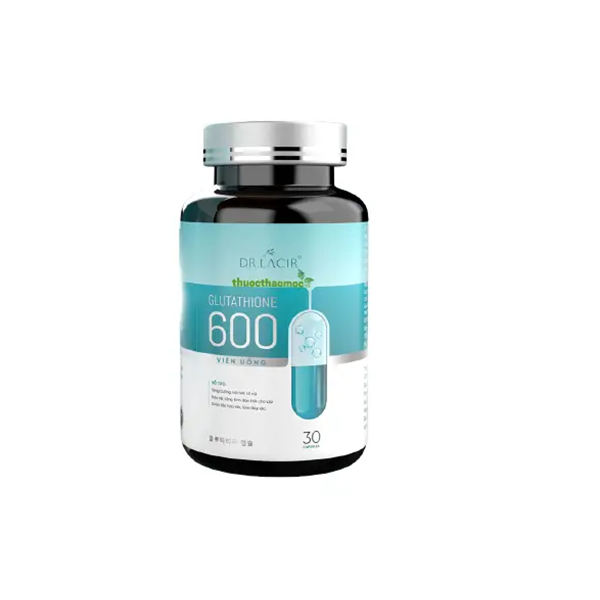 Viên Uống Trắng Da Glutathione 600 Dr Lacir Nhập Khẩu