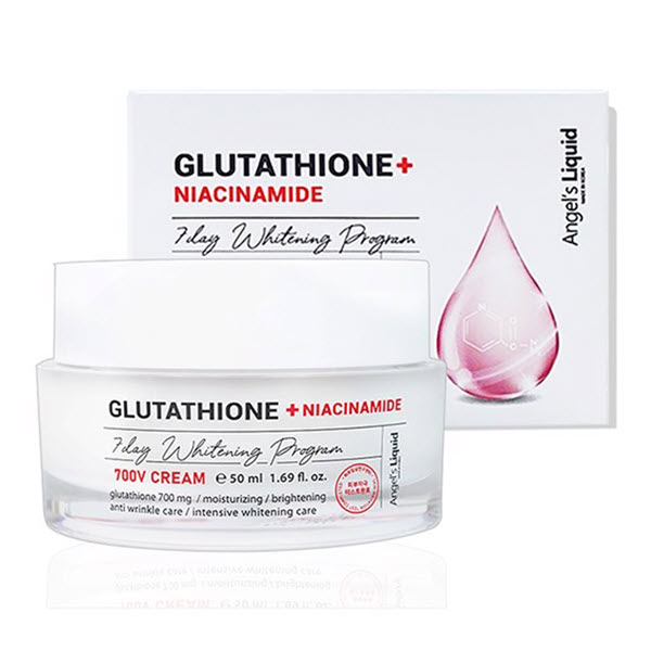 Kem Dưỡng Trắng Trị Nám Da Angel’s Liquid Glutathione Plus Niacinamide 700 V Cream (50ml)