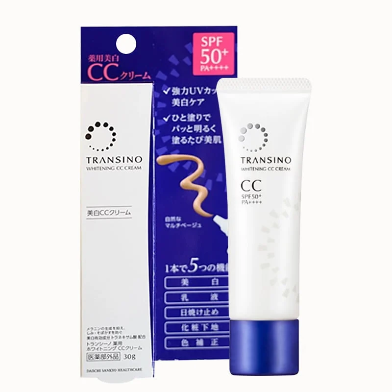 Kem Trang Điểm Dưỡng Trắng Da Transino Whitening Cc Cream Spf50 30g