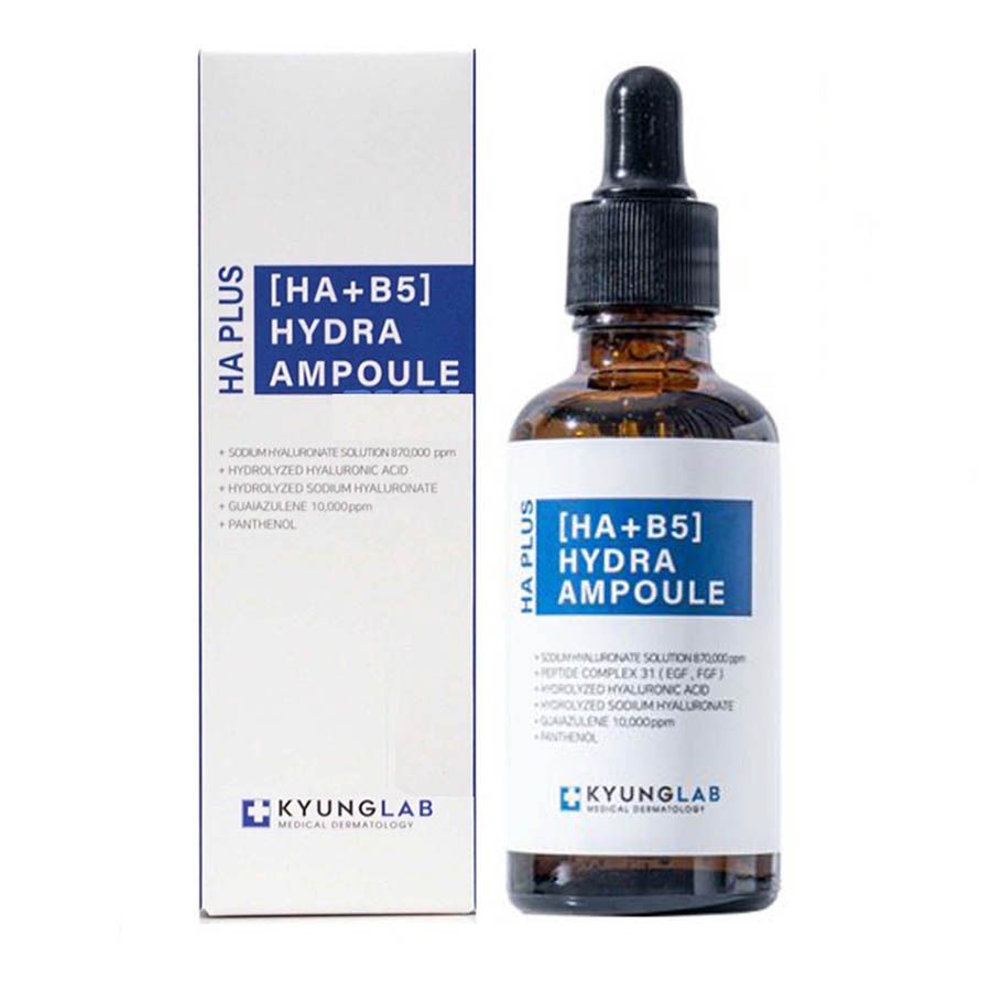 TINH CHẤT SERUM CĂNG BÓNG DA KYUNG LAB HA PLUS [ HA + B5 ] HYDRA AMPOULE 50ML