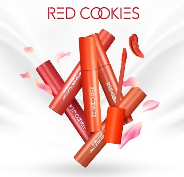 Son Kem Tròn Water Dew Velvet Tint Red Cookie