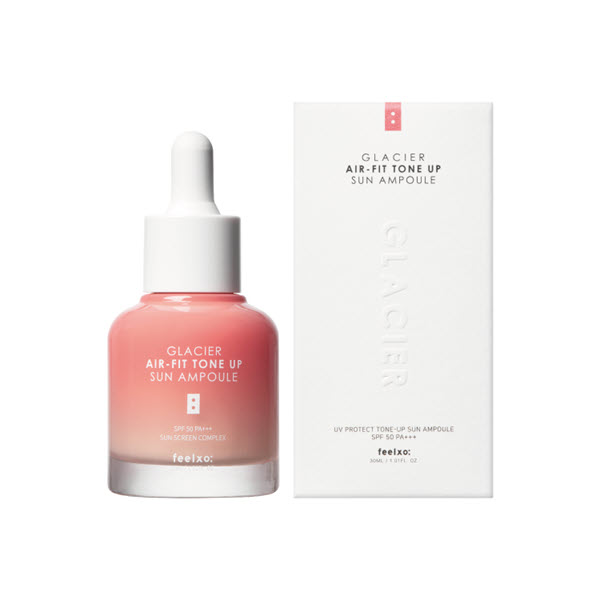 Tinh Chất Chống Nắng Nâng Tông Feelxo Glacier Air-Fit Sun Ampoule 