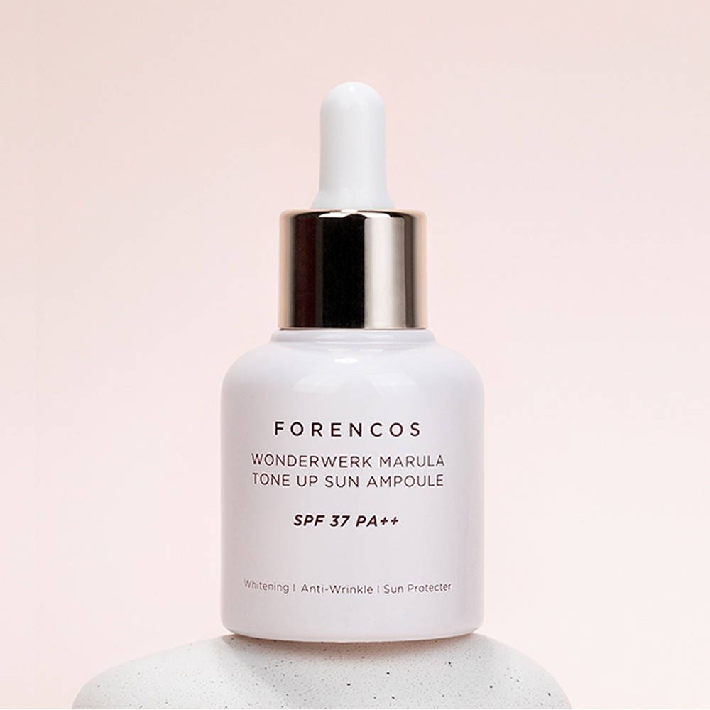 Serum chống nắng dưỡng trắng da Forencos Wonderwerk Marula Tone Up Sun Ampoule
