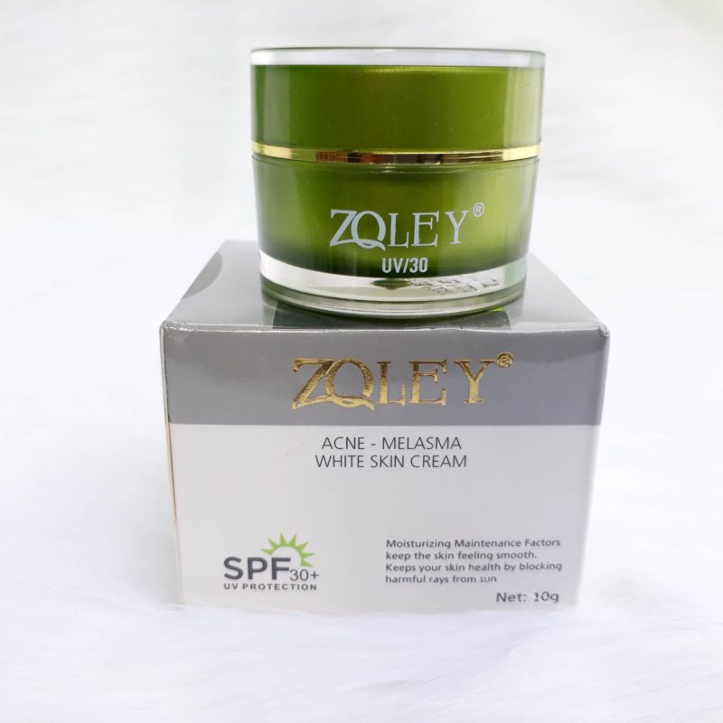 ZOLEY XANH KEM TRỊ MỤN, THÂM, NÁM TRẮNG DA 10gr