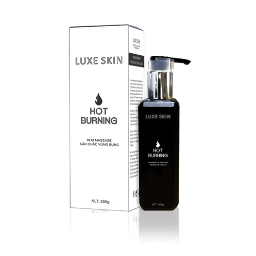 Kem Tan Mỡ Bụng Hot Burning Luxe Skin