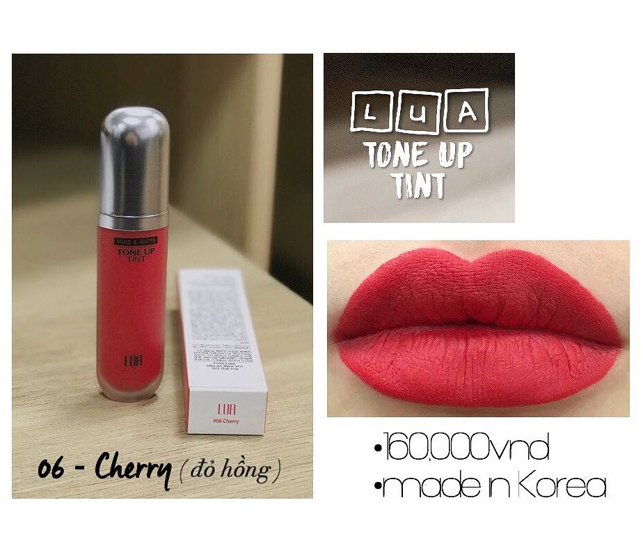 Son Kem Lì LUA Tone Up Tint